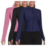 Shyyween Bundle Workout Jacket Medium 3 Pack