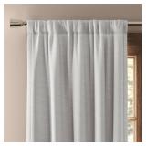 Threshold 50x63 Blackout Henna Curtain Panel White