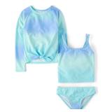 The Childrens Place Girls 3-Piece Swimsuit Large