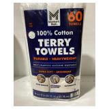 Cotton Terry Towels 14 x 17 Household Cleaning