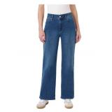 Sam Edelman Pintuck Wide Leg Jeans