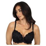 Smart Sexy Signature Lace Push-Up Bra 42D Black