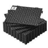 Vevor 12 Pack Modular Interlocking Drainage Tiles