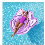 Smiley Face Oversized Pool Float Pink