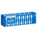 Daily Chef White Plastic Spoons 600 Count