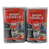 Shop Towels Blue 12x14 200ct