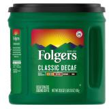 Folgers Decaf Classic Ground Coffee 33.9 oz