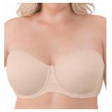 Vanity Fair 74380 Beauty Back Strapless Bra 34DD