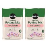 Miracle-Gro Orchid Potting Mix 8qt 2-Pack
