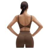 Suuksess Workout Set Twist Back Cami Bike Short MS