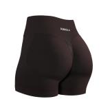 Aurola Influence Workout Shorts Xs Coffee