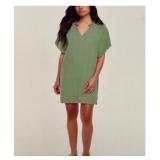 Gap Womens Gauze Pop-Over Dress
