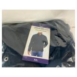Eddie Bauer Sweater Fleece Pullover Navy Xxl