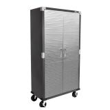 Seville Classics Steel Storage Cabinet 36x18x72