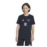 Adidas Messi Graphic T-Shirt Boys X-Small Black