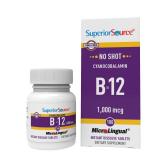 Superior Source Vitamin B-12 1000mcg 100 Tablets