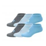 Under Armour Womens Cotton No-Show Socks 6pk