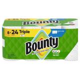 Bounty Select-A-Size Paper Towels 8 Triple Rolls