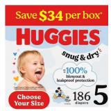Huggies Snug Dry Diapers Sizes 3-8