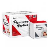 2-Ply Napkins 13x12.7 White 3960ct