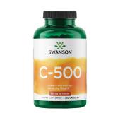 Swanson Vitamin C with Rose Hips 500mg 250...