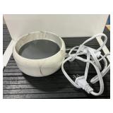 Electric Candle Warmer Plate Marble Finish