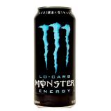 Monster Lo-Carb Energy Drink 16oz Red and Black