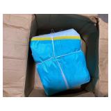 BlueWhiteYellow Foldable Outdoor Canopy