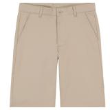 Nautica Boys Flat Front Twill Shorts Khaki 18...
