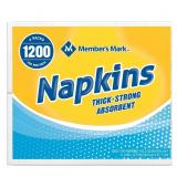 Everyday Napkins 1200 Count White