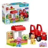 Lego Peppa Pig Tractor and Market Set 18ct