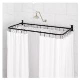 Signature Hardware SH466792 D-Shaped Shower...