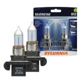 Sylvania H13 SilverStar Halogen Headlight Bulbs...