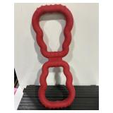 Kong Red Rubber Dual Loop Dog Tug Toy Medium Large