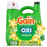 Gain Liquid Laundry Detergent Oxi 170 Fl Oz