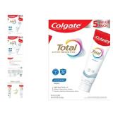 Colgate Total Whitening Toothpaste 6oz 5pk