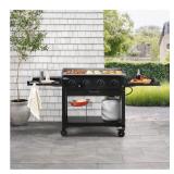 4-Burner Propane Gas Griddle w Cove