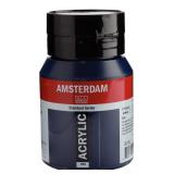 Amsterdam Prussian Blue Acrylic Paint 16.9 Fl Oz