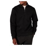 Amazon Essentials Mens Quarter-Zip Fleece Large