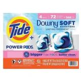 Tide Laundry Detergent Pods 72ct 4pk