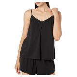 Amazon Essentials Knit Cami Pajama Set Black XL