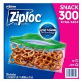 Ziploc Ig03005149 Snack Bags 150ct Clear