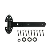 Everbilt 12 In. Black Extra Heavy Duty Tee Hinge