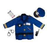 Melissa Doug Police Officer Costume 3-6 Years