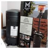 Gas Patio Heater 50000 BTU Gray