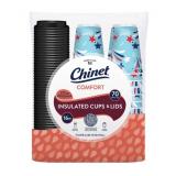 Chinet Comfort Cups And Lids 16 Oz 70ct