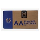 Aa Alkaline Batteries 66ct
