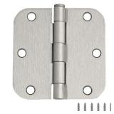 Design House Door Hinges 3.5in 10pk Satin Nickel