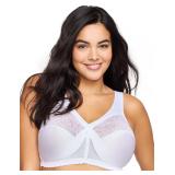 Glamorise 1000 MagicLift Wirefree Bra White 52C
