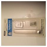 Everbilt 4 in. Satin Nickel Surface Bolt